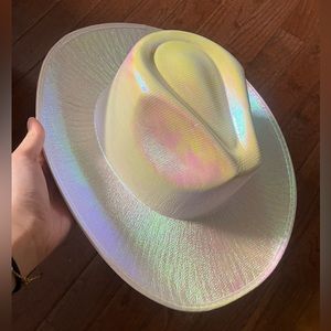 Iridescent Cowgirl/cowboy hat